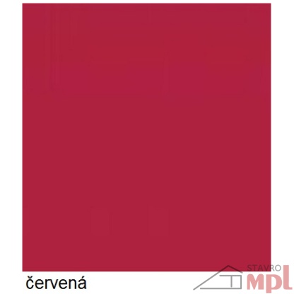 Akrylová farba matná HET  0,9 kg (Balenie 0,9 kg, Farba červená)