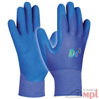 Detské rukavice (Prevedenie Modrá, Veľkosť pre deti od 5 do 8 rokov)