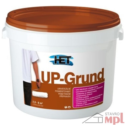 HET Univerzálny pigmentovaný penetrečný prípravok UP Grund