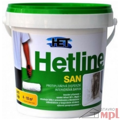 HET Protiplesňová farba Hetline SAN 1,5kg
