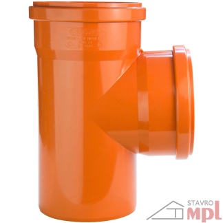 PVC oranžová kanalizačná T KUS 160 125
