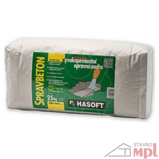 Opravny beton Hasoft SPRAVBETON TH 25 kg