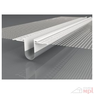 PVC dilatačný profil Kútový LD-NH R PVC06 250cm
