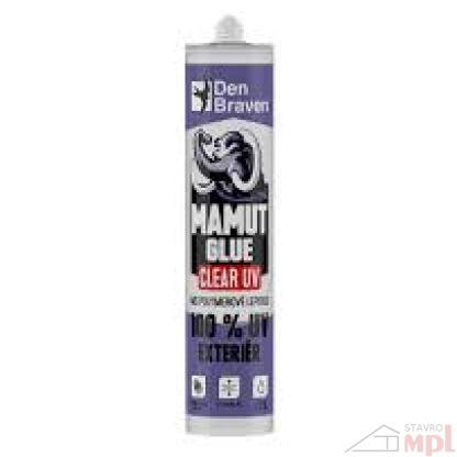MAMUT glue CLEAR UV/exterier 290ml transparent/MS
