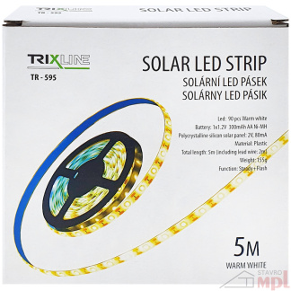 LED pás TR-595 solar 5m-WW