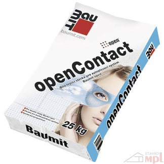 Baumit OpenContact lepiaca a vyrovnávacia stierka