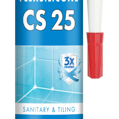 SILIKON CS 25 ceresit 280ml, sanitárny silikón, sanitarny silikon