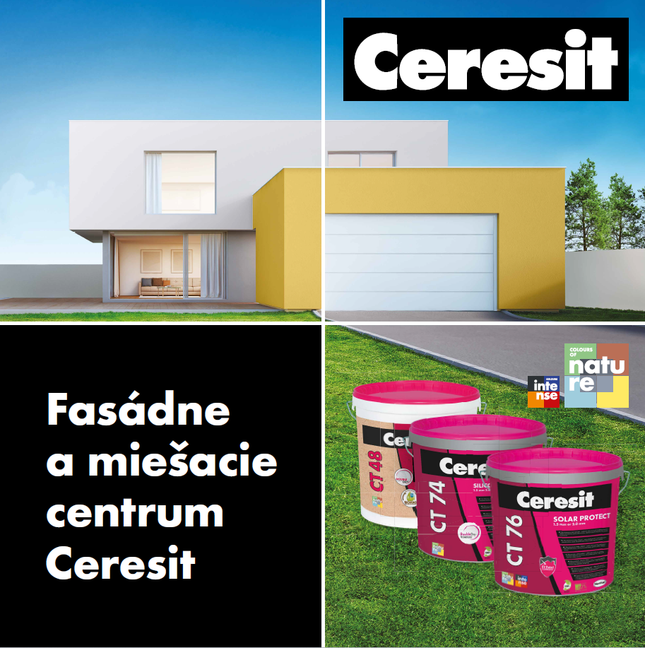 Fasádne a miešacie centrum Ceresit v MPL Stavro Trenčín