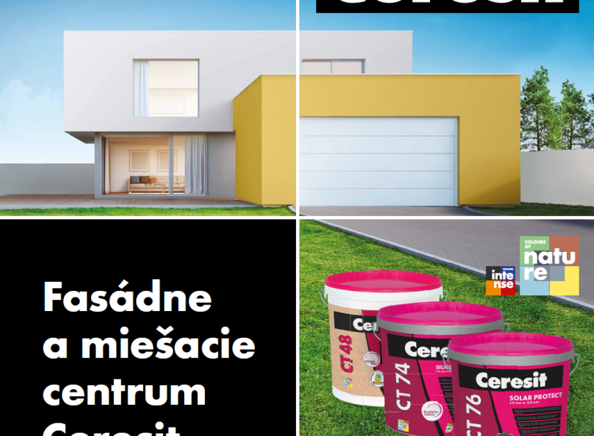 Fasádne a miešacie centrum Ceresit v MPL Stavro Trenčín