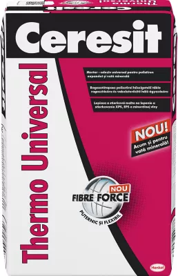 Ceresit Thermo Universal – univerzálna lepiaca a stierková malta (25 kg)