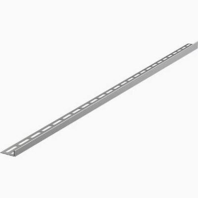 Spádová nerezová lišta ľavá 1200 mm pre dlažbu 12 mm – Matný povrch