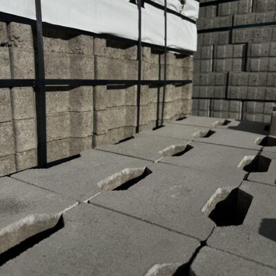 Dlažba betónová zámková AZ BETON Behaton-Market bez fazety krajovka sivá
